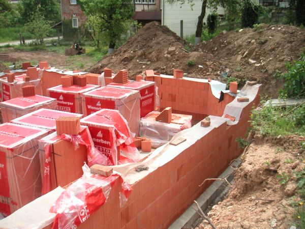 Der Bau eines Einfamilienhauses in Thüringen